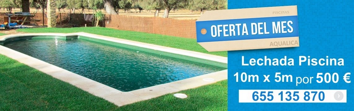 lechada piscina 10m x 4m